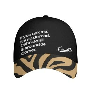 Bermuda Dahn de Hill  baseball cap (Zebra) 