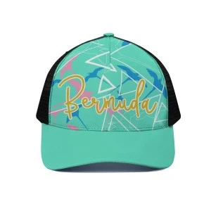 Bermuda Triangle - baseball cap (Teal) 