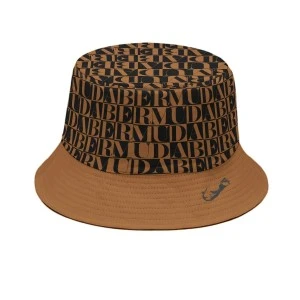 Bermuda box bucket hat  (Brown) 
