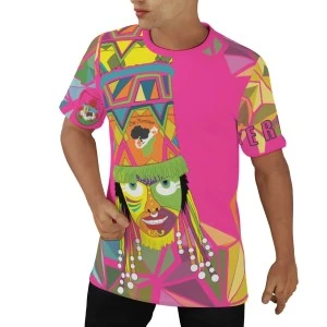 Bermuda Gombey Ayo! T-shirt (Pink) 