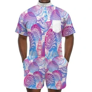 Bermuda Seashell EFFORTLESSLY COOL -Men’s Shirt Jumpsuit 