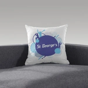 CUPMATCH PILLOWS -St George’s (Plush 100% polyester) (Celebration Collection)