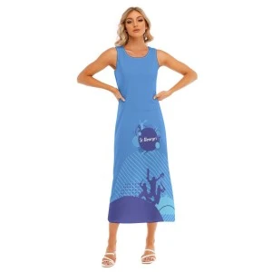 St George’s Cupmatch Summer Dress- long  (Celebration Collection) 