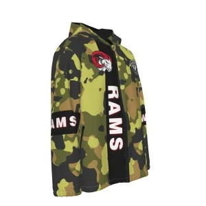 CAMO (ARMY) WSSU-INSPIRED ALUMNI JACKET (RAIN/WINDPROOF) 