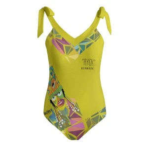 Bermuda Gombey AYO! - One Piece Swimsuit (Mustard)