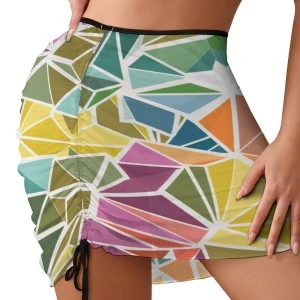 Bermuda Gombey AYO! -  Beach Mesh Coverup Skirt