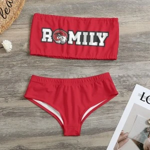 RAMILY -WSSU-INSPIRED GEAR- TUBE TWO-PIECE SWIMSUIT