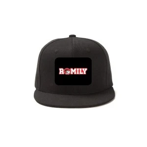 RAMILY- WSSU-INSPIRED Hat Collection-Snapback Hat with Metal Buckle (BLACK) 