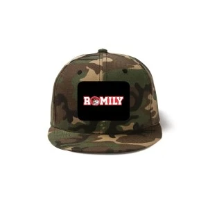 RAMILY - WSSU-INSPIRED Hat Collection-Snapback Hat with Metal Buckle (CAMO/-ARMY)