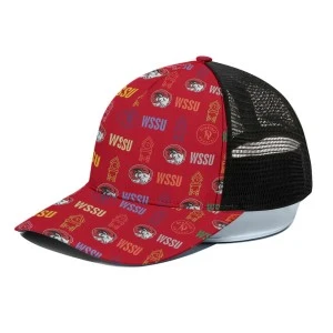 CLOCKTOWER - WSSU-INSPIRED Hat Collection- Baseball Cap (Red) 