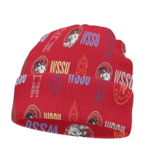 CLOCKTOWER - WSSU-INSPIRED Hat Collection- Beanie Cap (Red) 