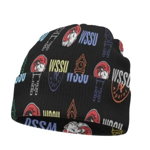 CLOCKTOWER - WSSU-INSPIRED Hat Collection- Beanie Cap (Black)