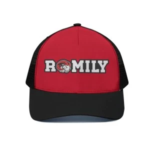 RAMILY - WSSU-INSPIRED Hat Collection-TRUCKER BASEBALL CAP (RED)
