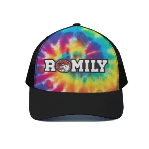 RAMILY - WSSU-INSPIRED Hat Collection-TRUCKER BASEBALL CAP (TIE DYE)